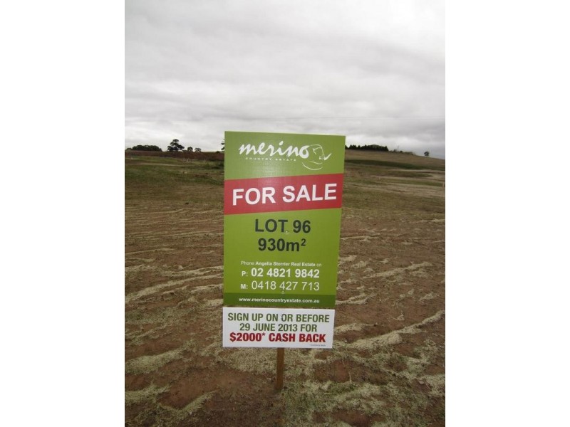 Lot 96,  Fraser Close, Goulburn NSW 2580