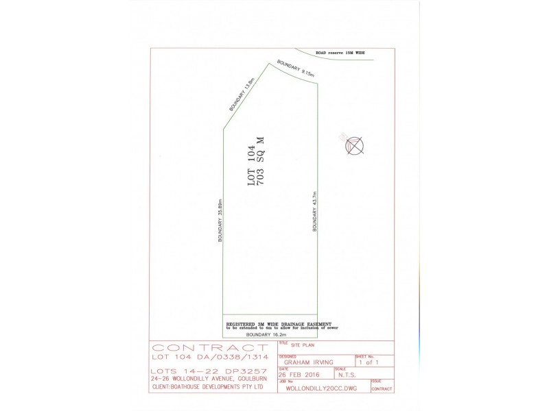 Lot 104,24 Wollondilly Avenue, Goulburn NSW 2580 Floorplan
