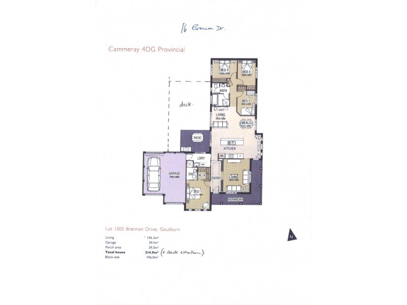 16 Brennan Drive, Goulburn NSW 2580 Floorplan