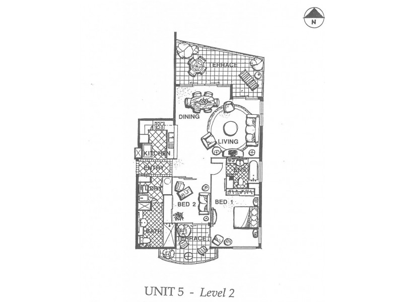 5 Cronin Avenue ‘Seychelles’, Main Beach QLD 4217 Floorplan