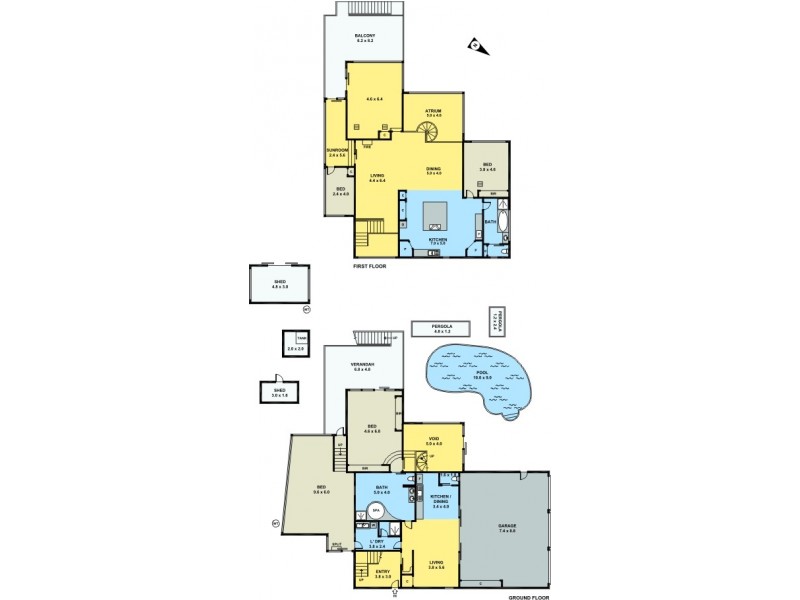 Lot 10 & 11, 3-5 Scenic Way, Carrickalinga SA 5204 Floorplan