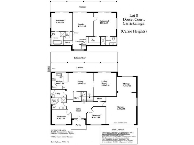 5 Dorset Court, Carrickalinga SA 5204 Floorplan