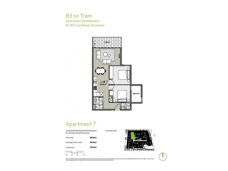 Apt 7/81-83 Tram Road, Doncaster VIC 3108 Floorplan
