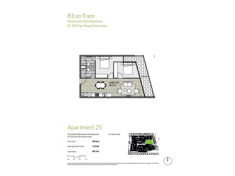 Apt 25/81-83 Tram Road, Doncaster VIC 3108 Floorplan