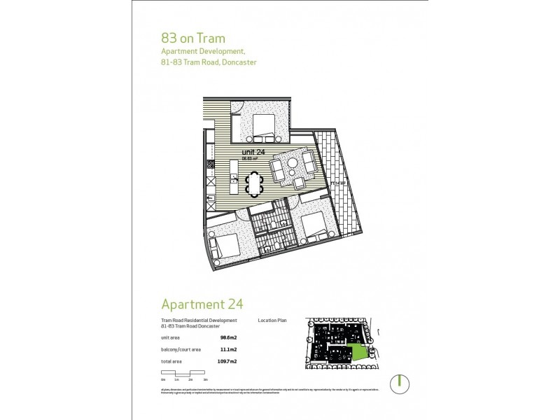 Apt 24/81-83 Tram Road, Doncaster VIC 3108 Floorplan
