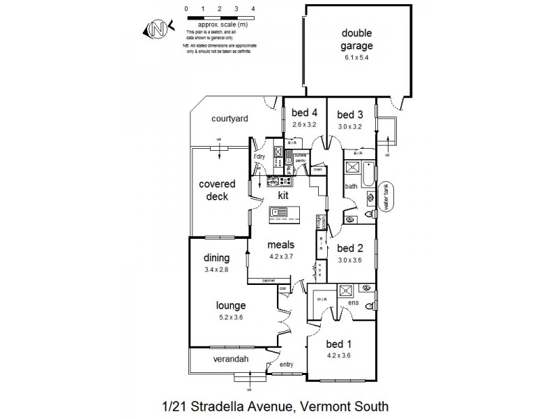 1/21 Stradella Avenue, Vermont South VIC 3133 Floorplan