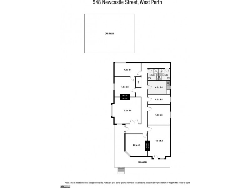 548 Newcastle Street, West Perth WA 6005 Floorplan