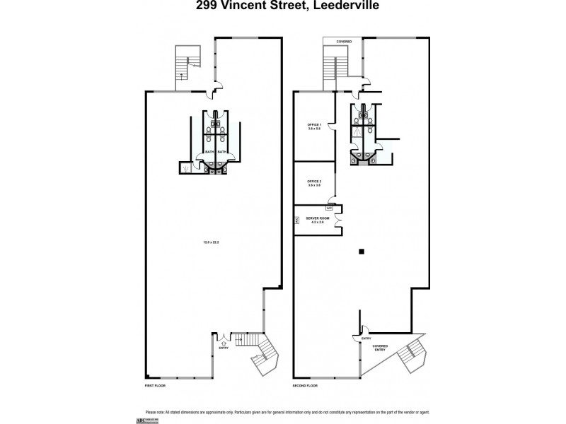 299 Vincent Street, Leederville WA 6007 Floorplan