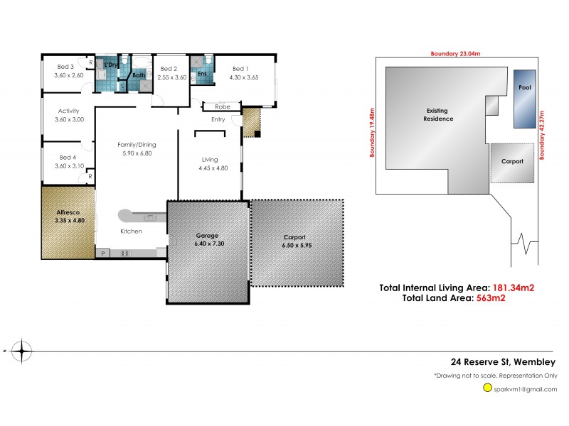 24B Reserve Street, Wembley WA 6014 Floorplan