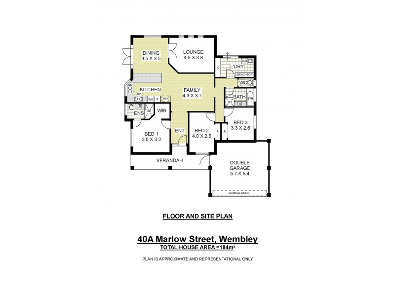 40A Marlow Street, Wembley WA 6014 Floorplan
