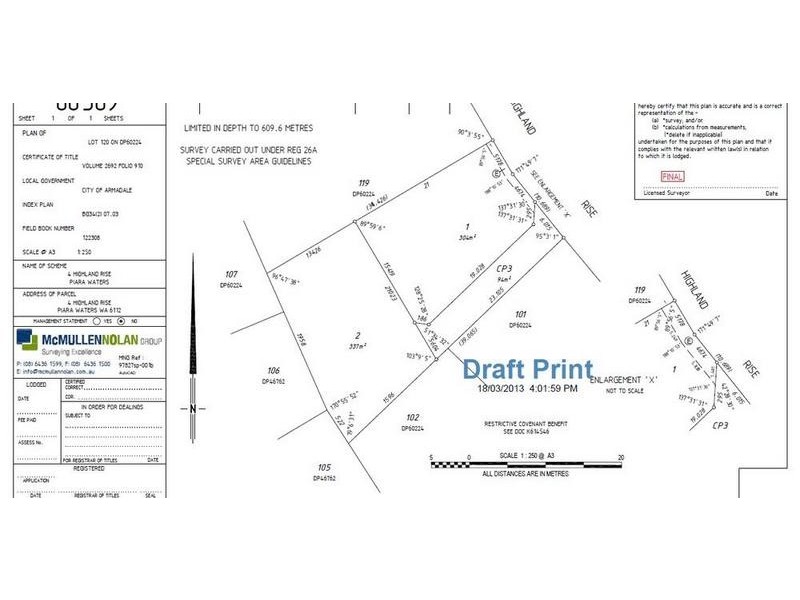 Lot 1, 4 Highland Rise, Piara Waters WA 6112