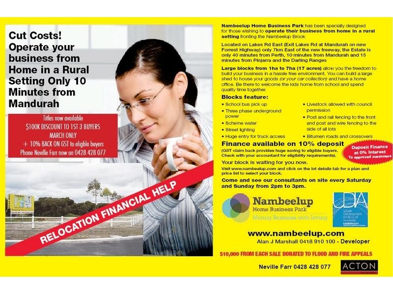 Lot 564 Nambeelup Business Park Home, Nambeelup WA 6207