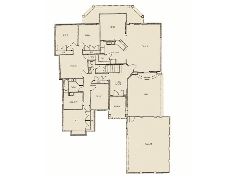 44 Ronsard Drive, San Remo WA 6210 Floorplan