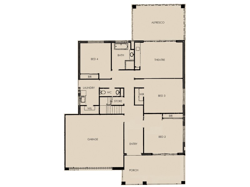 16 Southport Boulevard, Dawesville WA 6211 Floorplan
