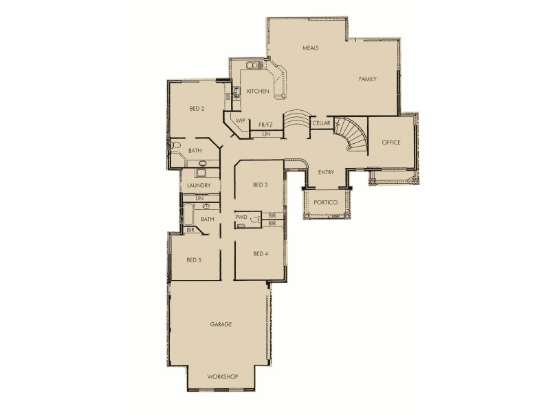 25 Captain Court, Mandurah WA 6210 Floorplan