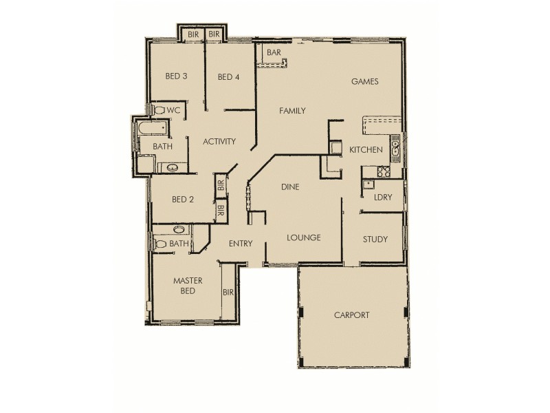 7 Hibiscus Rise, Halls Head WA 6210 Floorplan
