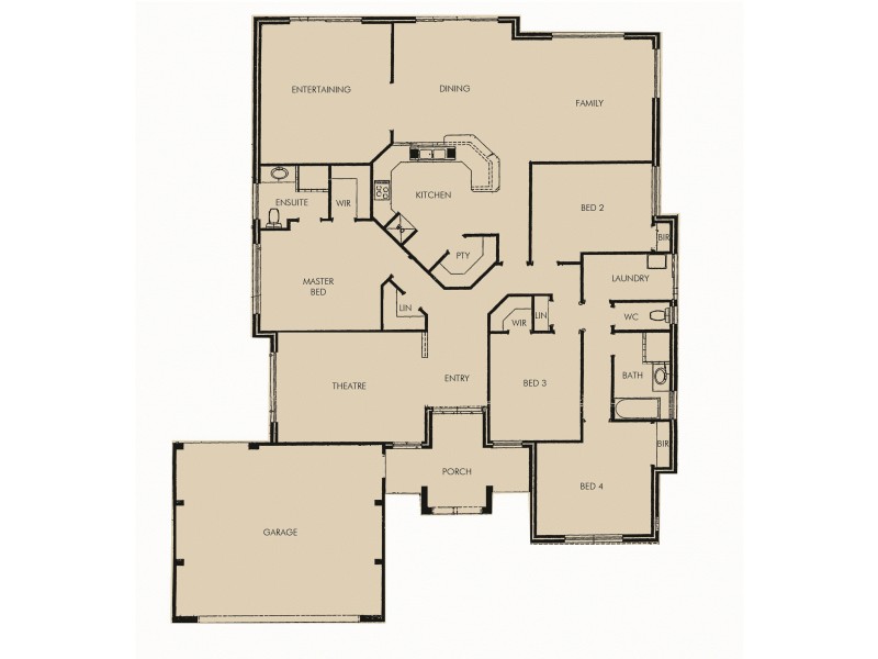 3 Bencubbin Street, Dawesville WA 6211 Floorplan