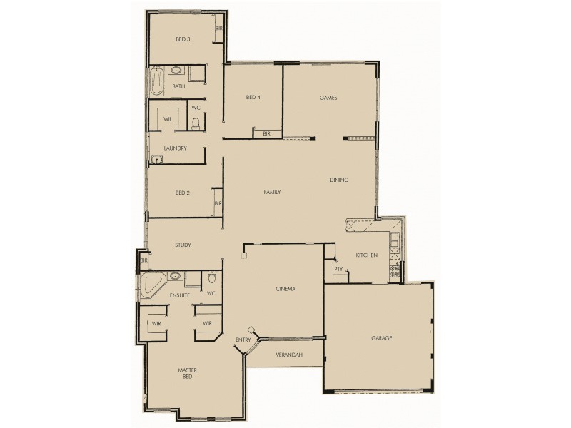 200 Peelwood Parade, Halls Head WA 6210 Floorplan