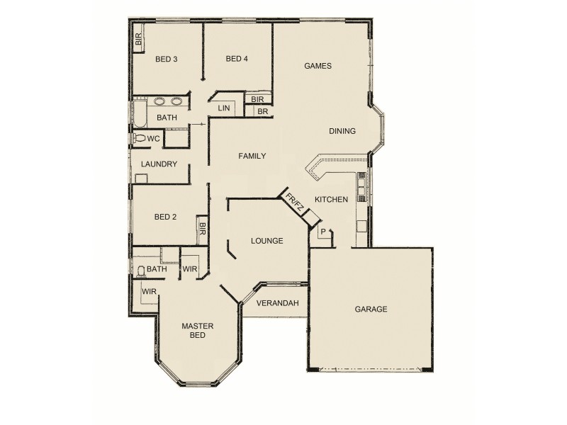 38 Tranquil Retreat, Barragup WA 6209 Floorplan