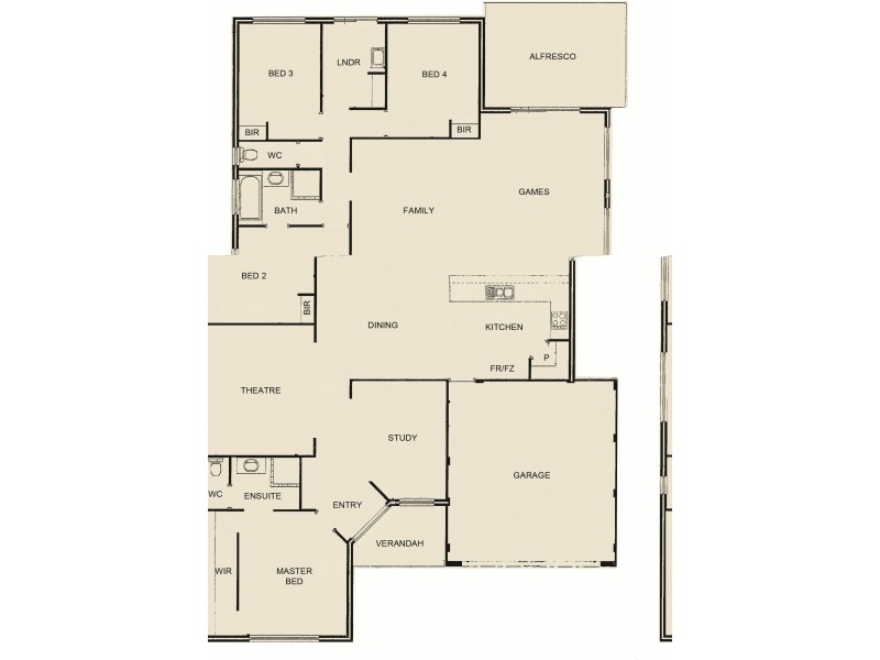 23 Lismore Ridge, Lakelands WA 6180 Floorplan