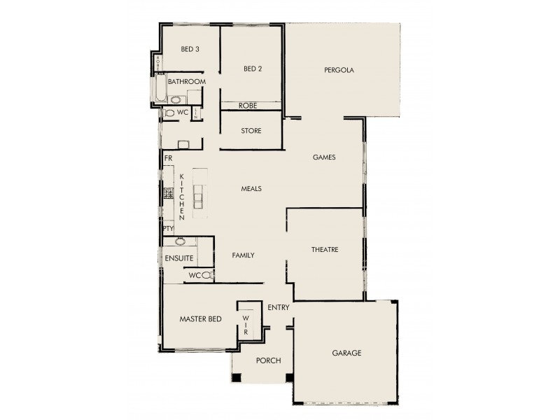 21 Dalwallinu Terrace, Dawesville WA 6211 Floorplan