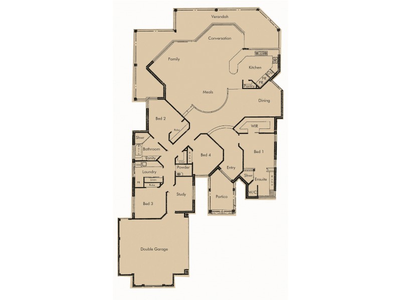 7 Picaroon Place, Halls Head WA 6210 Floorplan
