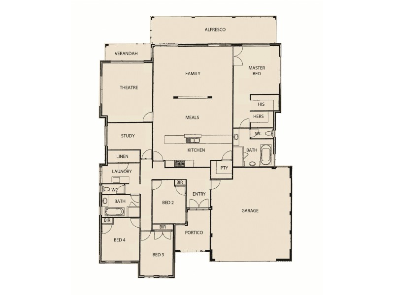 63 Waterlily Drive, Dudley Park WA 6210 Floorplan