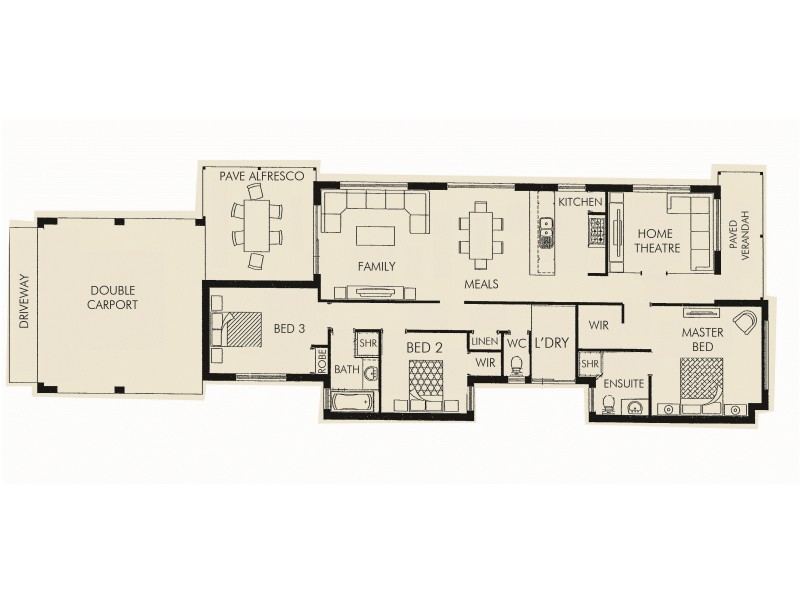 36 Gibbs Circuit, Ravenswood WA 6208 Floorplan