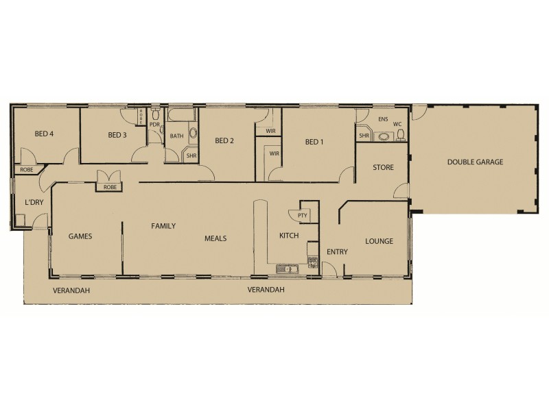 25 Brouwer Trail, Dudley Park WA 6210 Floorplan