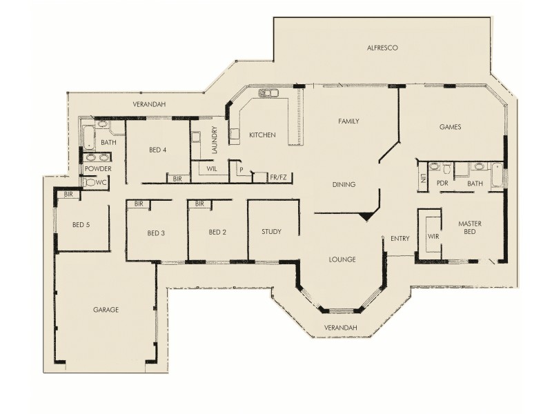 14 Carrick Cross, Greenfields WA 6210 Floorplan