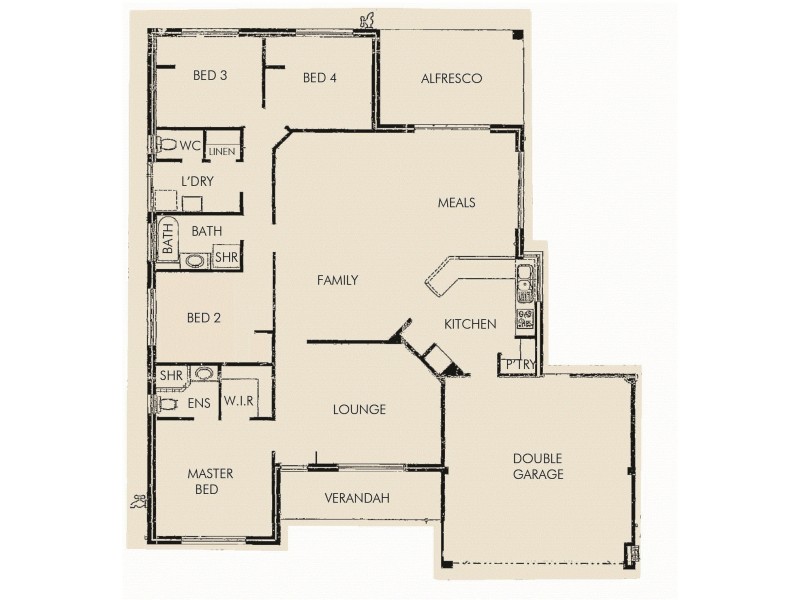 21 Catalpa Place, Falcon WA 6210 Floorplan