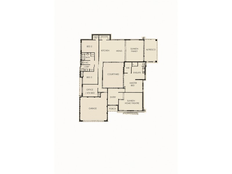 1 Kilkenny Gardens, Halls Head WA 6210 Floorplan