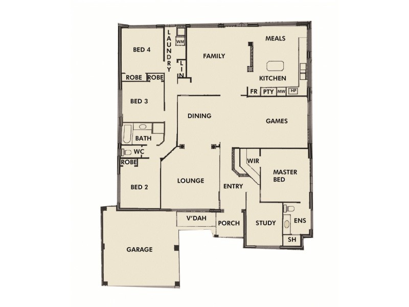 17 Hayman Retreat, Halls Head WA 6210 Floorplan