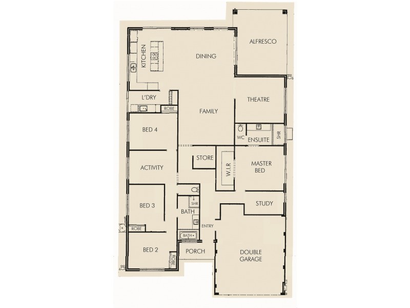 7 Brassii Link, Halls Head WA 6210 Floorplan