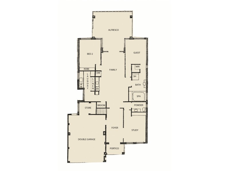 43 Leisure Way, Halls Head WA 6210 Floorplan