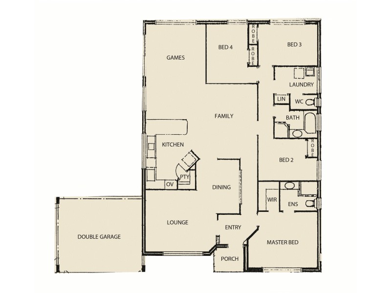 6 Lambourne Place, Halls Head WA 6210 Floorplan