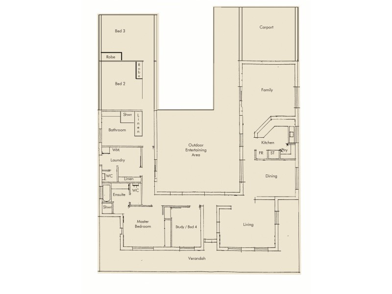 442 Mulga Drive, Parklands WA 6180 Floorplan