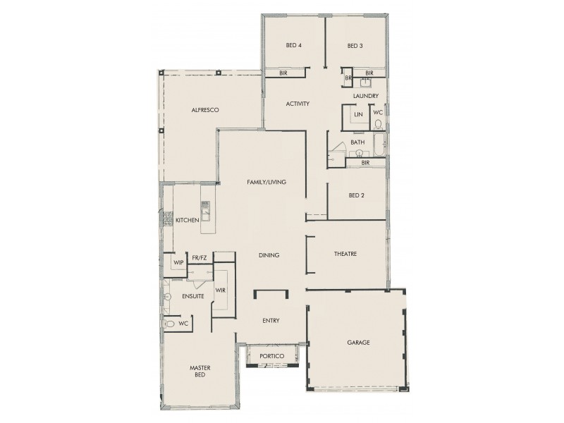 21 Abercrombie Rise, Madora Bay WA 6210 Floorplan