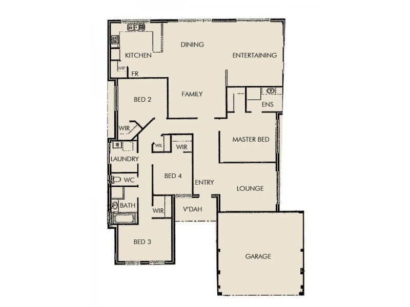94 Oakleigh Drive, Erskine WA 6210 Floorplan