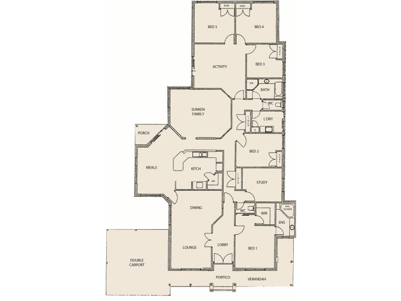 22 Koolyanga Place, Greenfields WA 6210 Floorplan