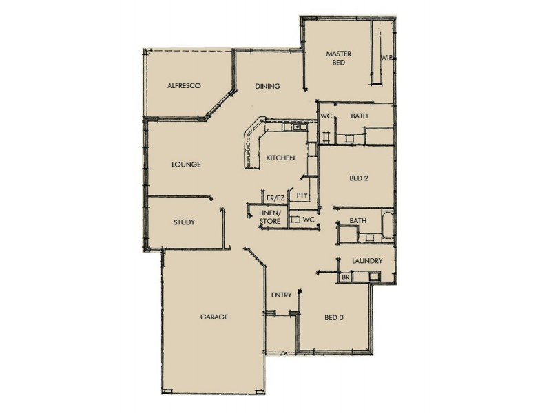 5 Emma Way, Coodanup WA 6210 Floorplan