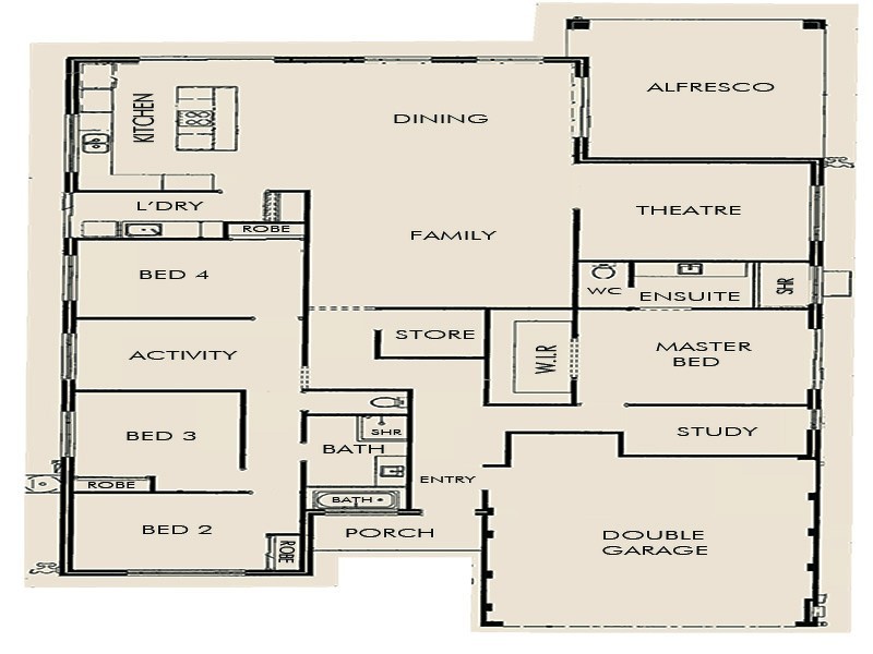 7 Brassii Link, Halls Head WA 6210 Floorplan