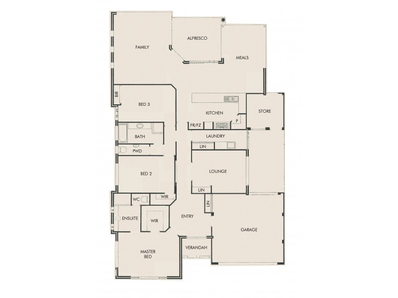 14 Tasman Loop, Dudley Park WA 6210 Floorplan