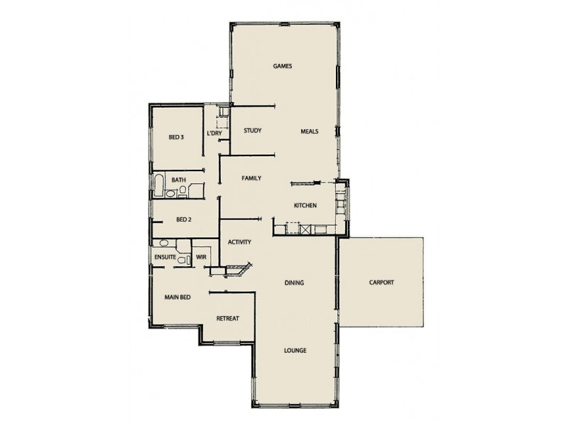 3 Redhill Place, Greenfields WA 6210 Floorplan