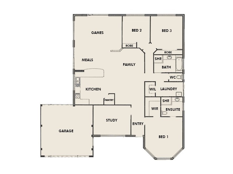14 Chatsworth Drive, Erskine WA 6210 Floorplan