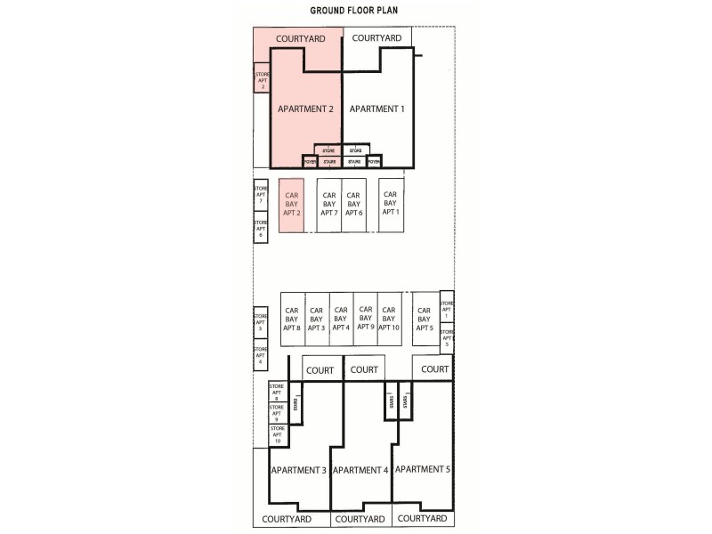 2/33 Cooper Street, Mandurah WA 6210 Floorplan