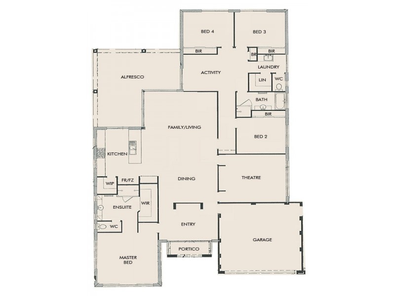 21 Abercrombie Rise, Madora Bay WA 6210 Floorplan