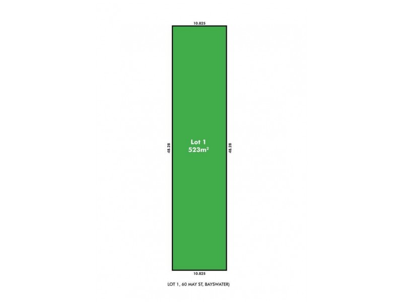 Lot Proposed 1, 60 May Street, Bayswater WA 6053