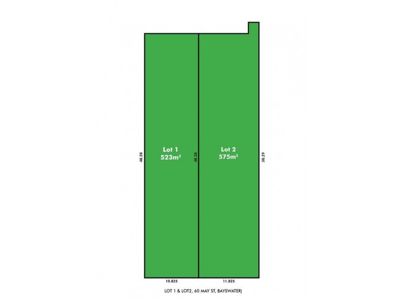 Lot Proposed 2, 60 May Street, Bayswater WA 6053