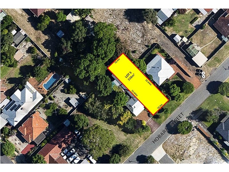 Proposed Lot 5 – 4 Hobart Street, Bayswater WA 6053